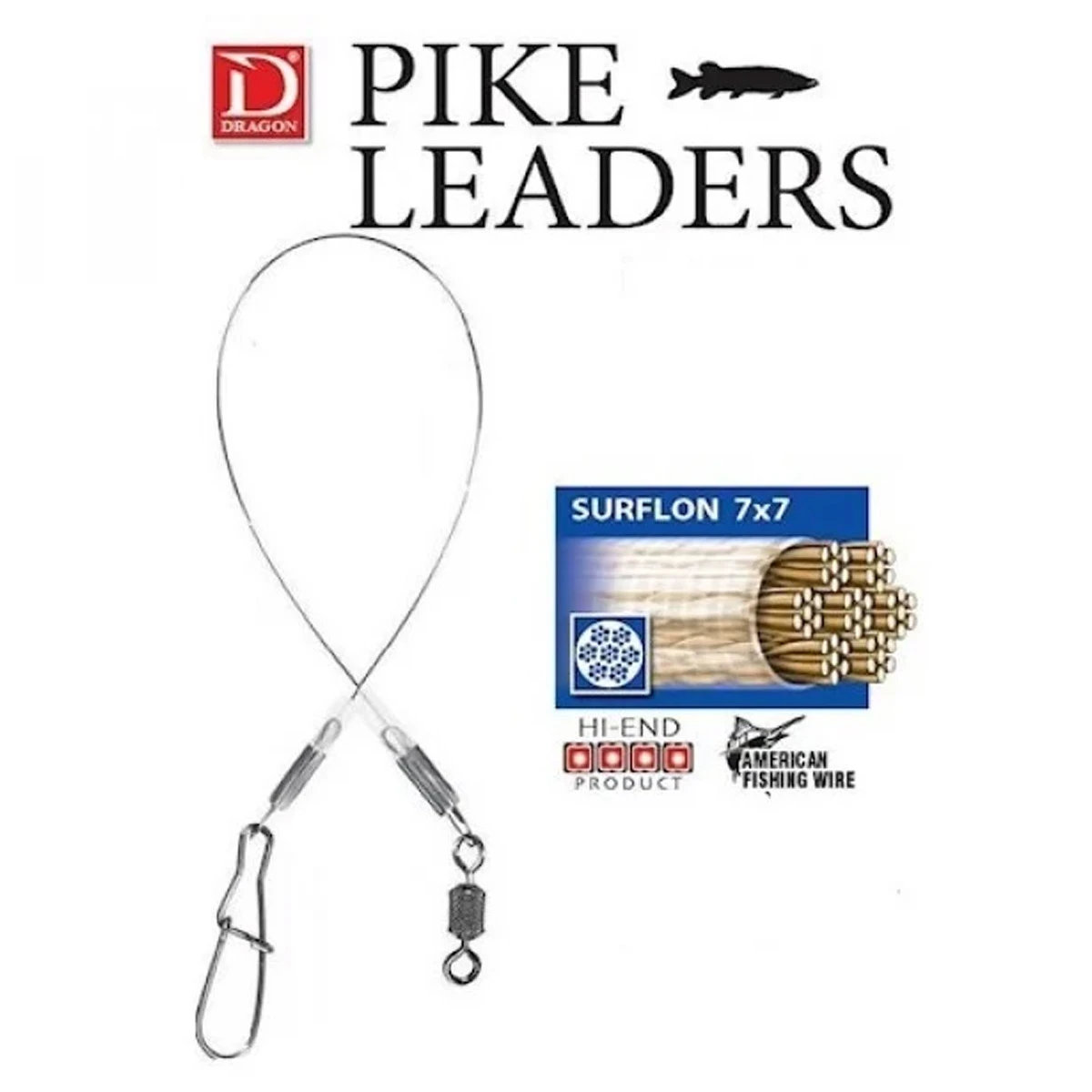 Dragon Surflon 7x7 Classic Leader 9 KG - Afbeelding 3