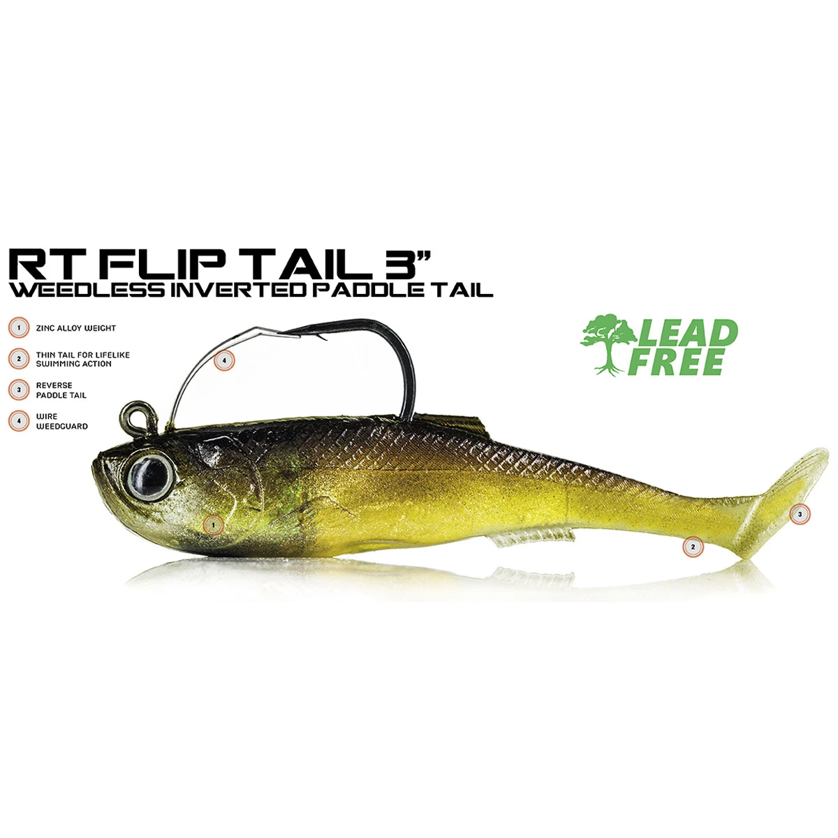 Molix RT Flip Tail 7,6 CM 14 Gram - Afbeelding 4