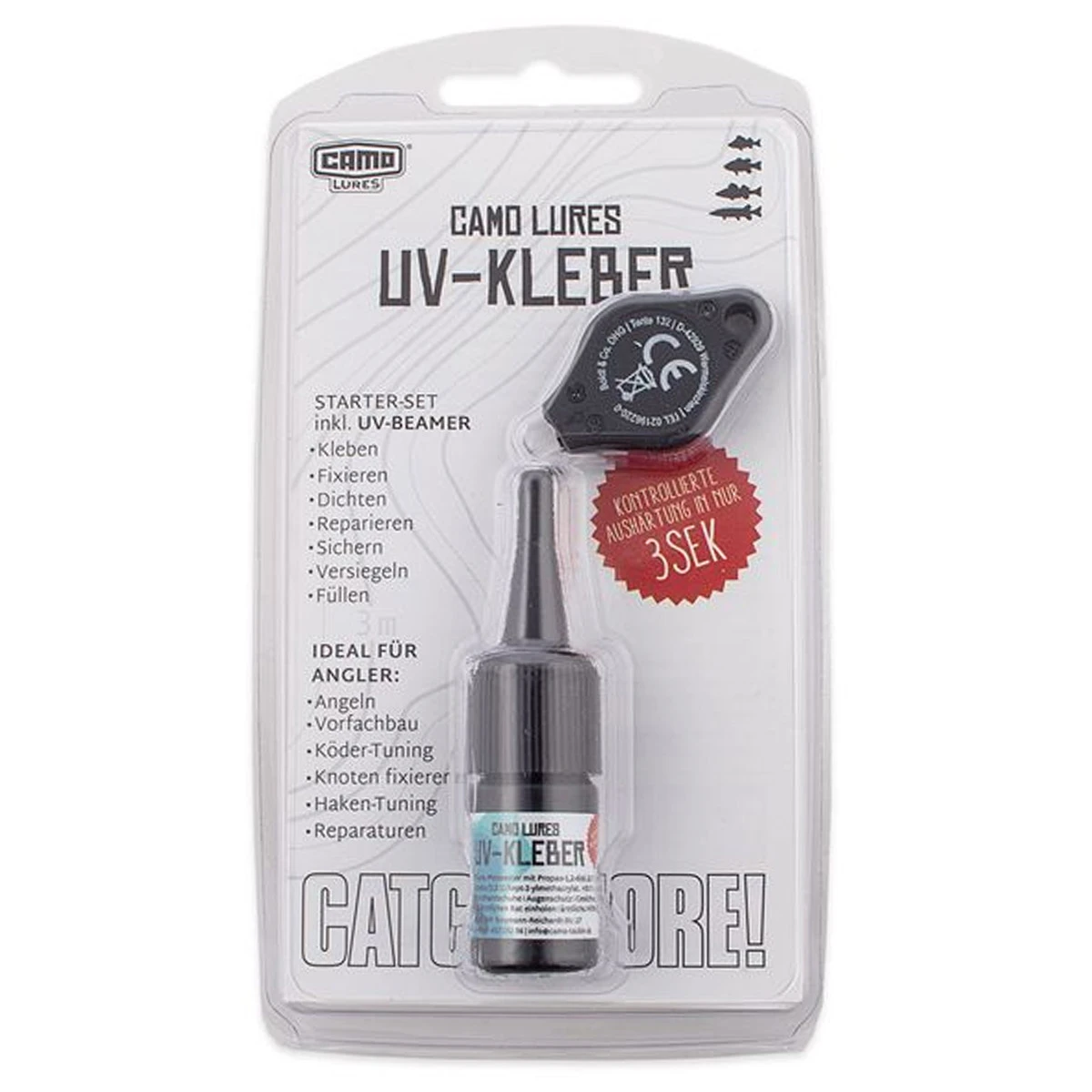 Camo Tackle UV-Adhesive With UV Beamer