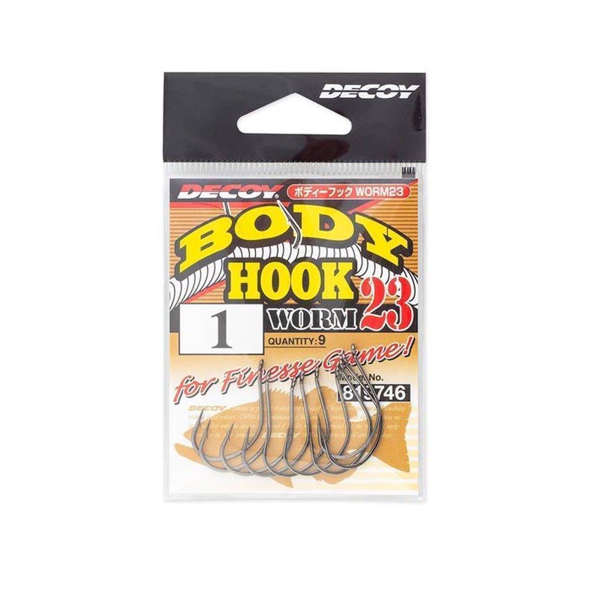 Decoy Worm 23 Body Hook - Afbeelding 3