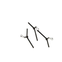 Zunnebeld Kunststof Hoekafhouder Zwart 5 Cm