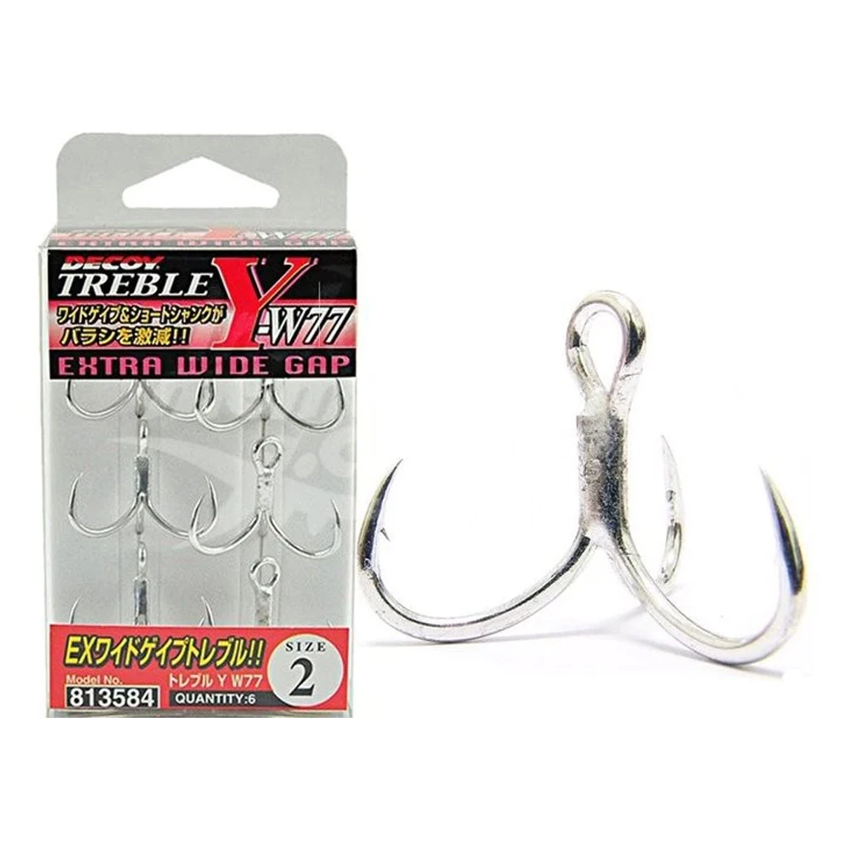 Decoy YW 77 Treble Hook - Afbeelding 2