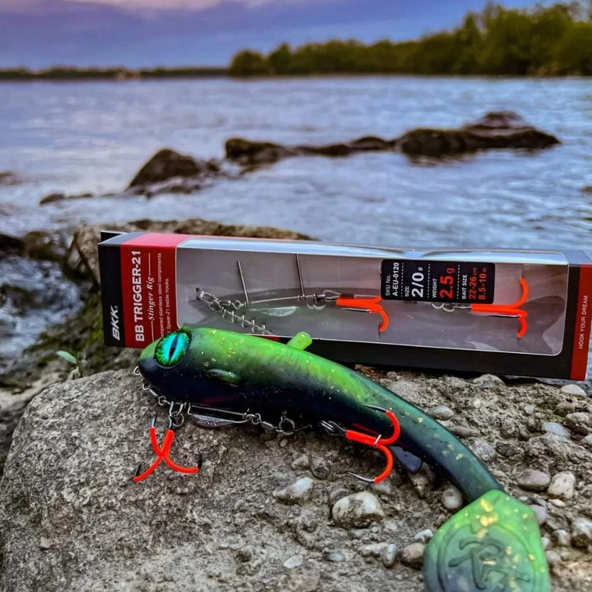 BKK BB Trigger-21 Stinger Rig UVO - Afbeelding 3