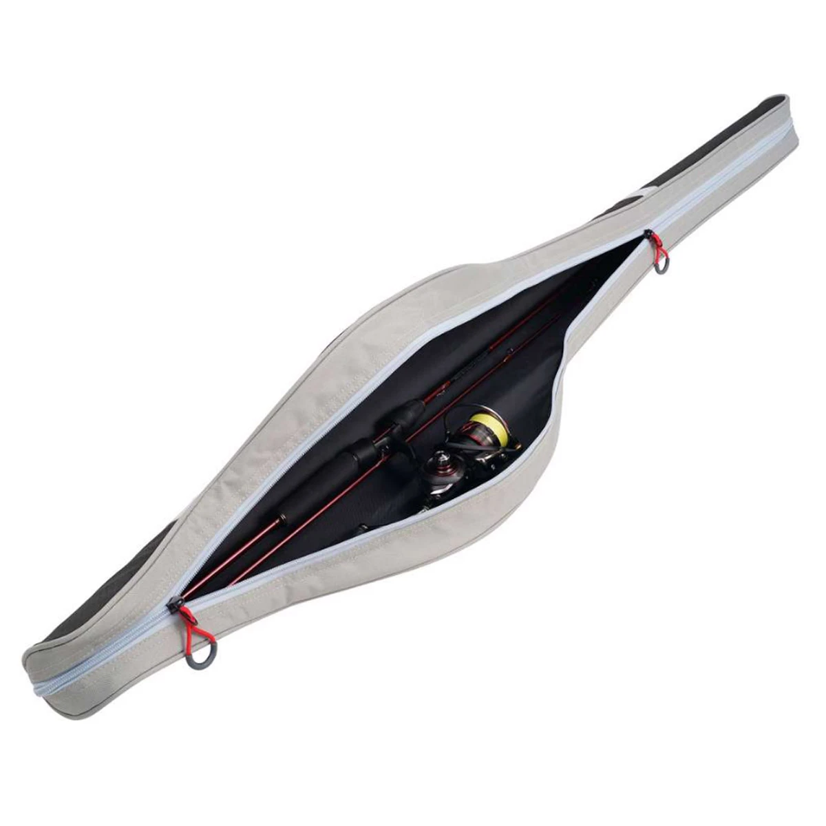 Westin W3 Rod Case 10 FT Grey Black - Afbeelding 2