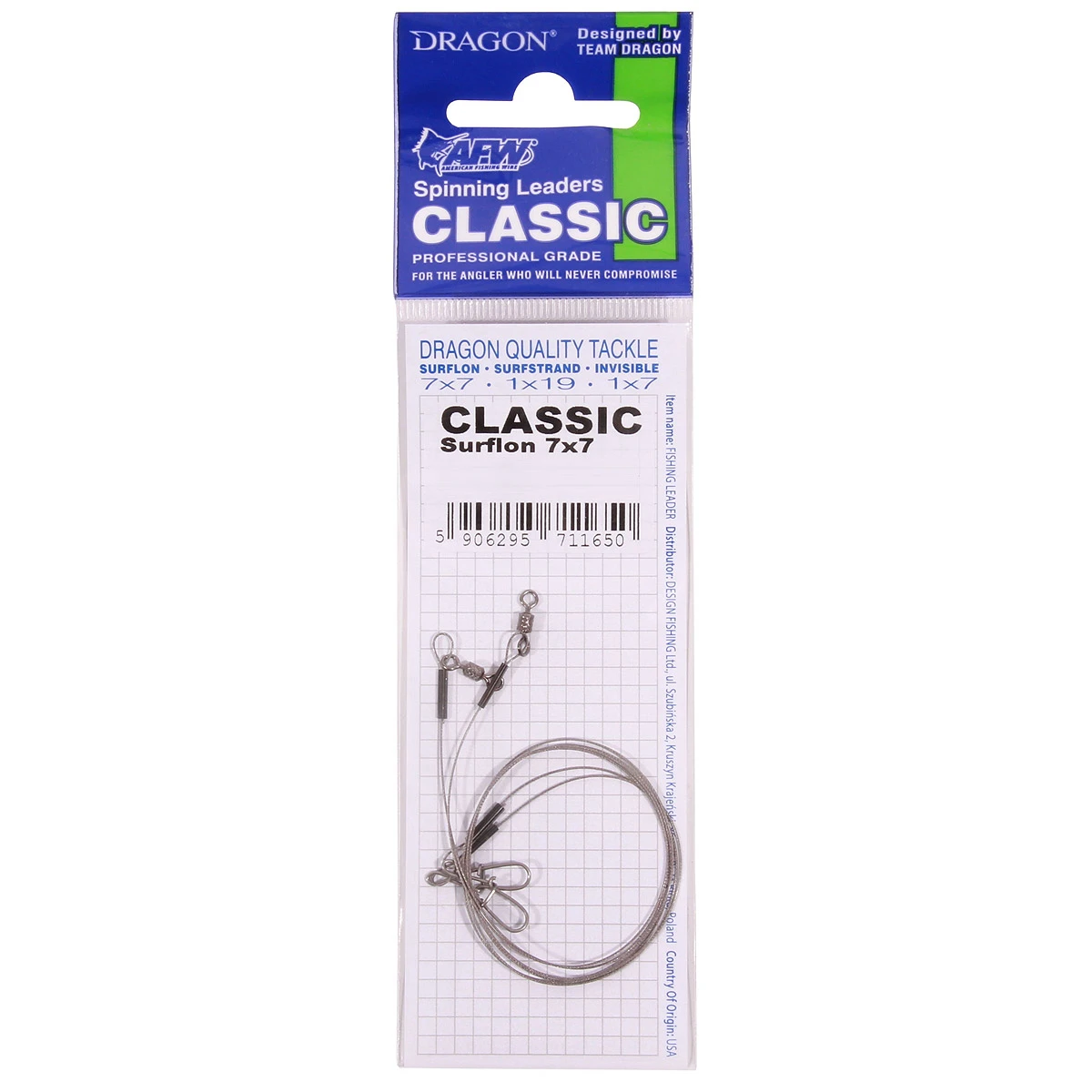 Dragon Surflon 7x7 Classic Leader 9 KG - Afbeelding 2