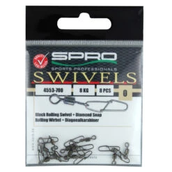 Spro Rolling Wartel Met Diamond Snap